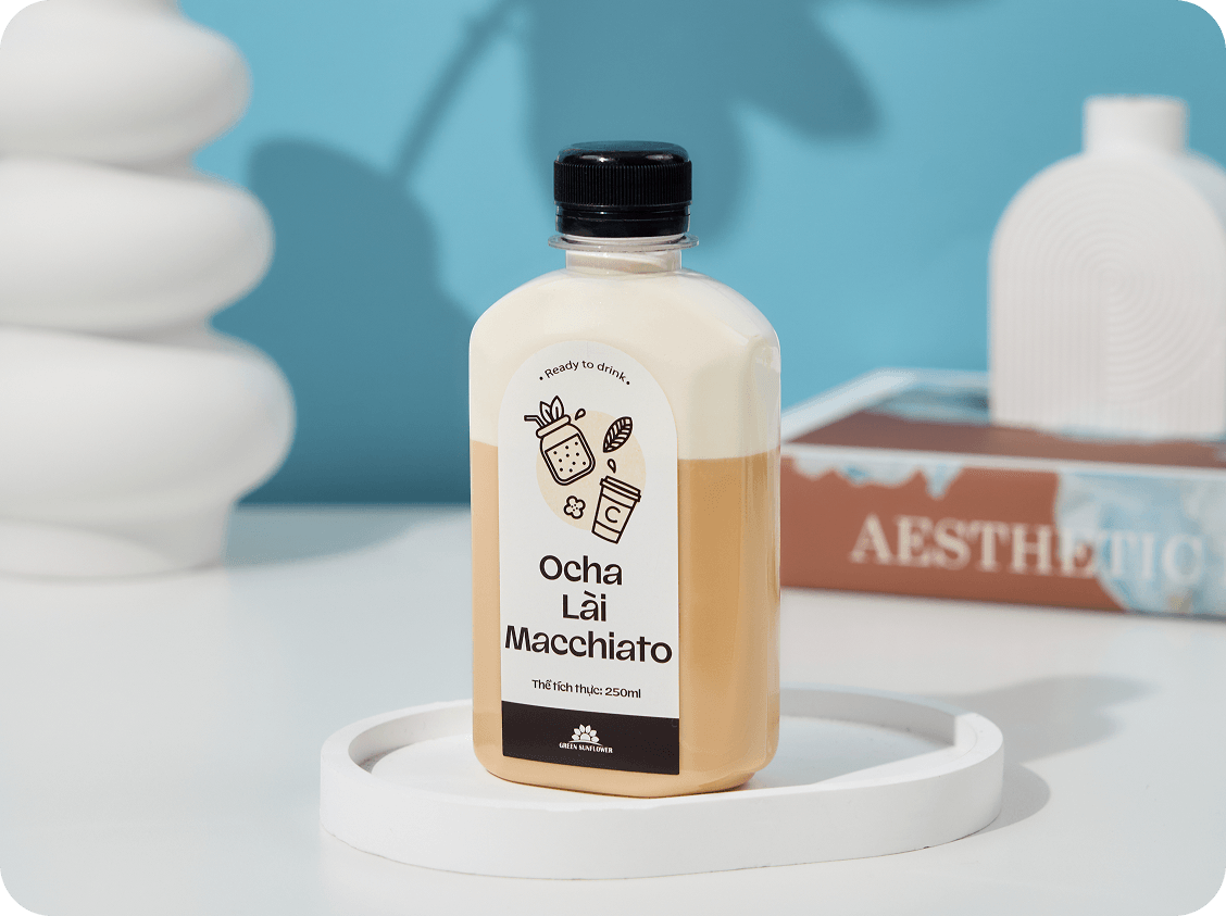 Trà Sữa Lài Macchiato