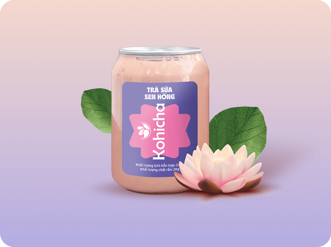 Trà Sữa Sen Hồng